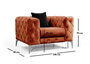 Atelier Del Sofa Como - Silla Alada Naranja